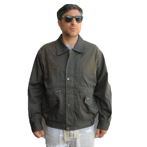 Giubbino giacca giubbotto policotone uomo caccia pesca sportiva soft air verde verde M